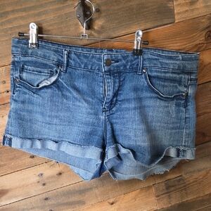 Forever 21 Blue Denim Jean Shorts